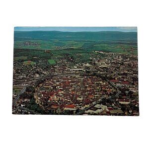 Vintage Postcard Amberg Germany Cityscape Topographical Standard Posted 1979 u